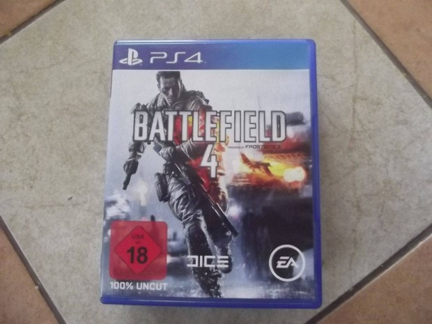 Akci Ps4 Eredeti Jtk : 122. Battlefield 4 ( karcmentes )