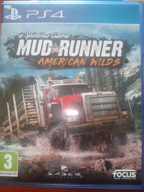 Akci Ps4 Eredeti Jtk : 124. Mud Runner American Wilds