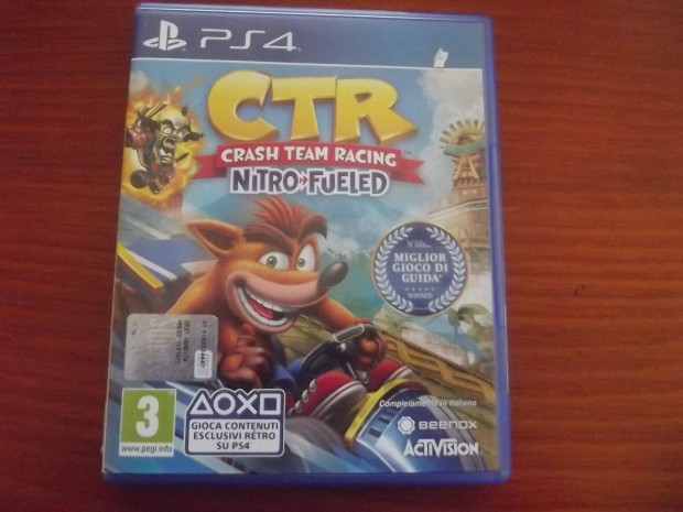 Akci Ps4 Eredeti Jtk : 139. Crash Nitro Fueled ( karcmentes)