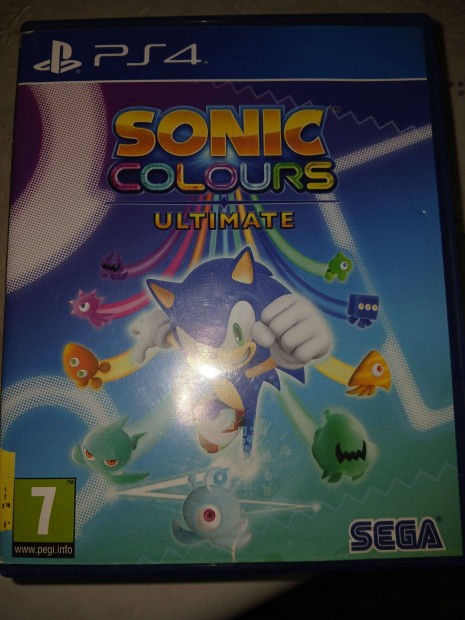 Akci Ps4 Eredeti Jtk : 143. Sonic Colours Ultimate ( karcmentes)