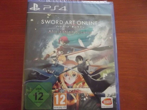 Akci Ps4 Eredeti Jtk : 159. Sword Art Online Alcilization j