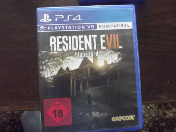 Akci Ps4 Eredeti Jtk : 15. Resident Evil 7 Biohazard ( karcmentes