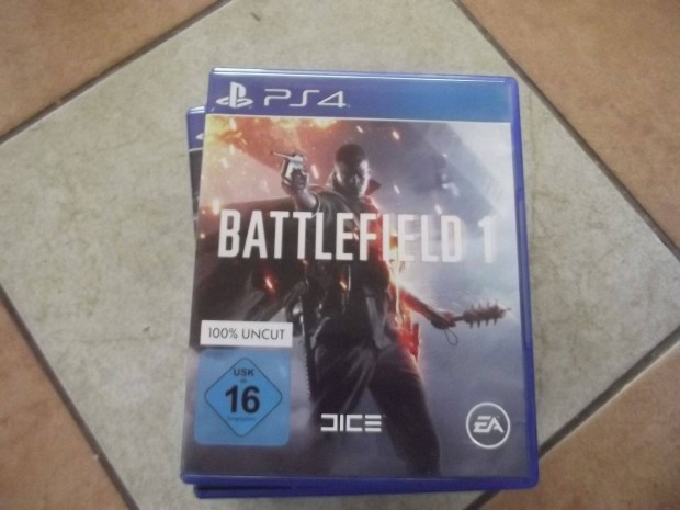 Akci Ps4 Eredeti Jtk : 163. Battlefield 1 ( karcmentes)