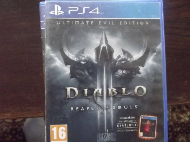 Akci Ps4 Eredeti Jtk : 16. Diablo 3 Ultimate Evil ( karcmentes)