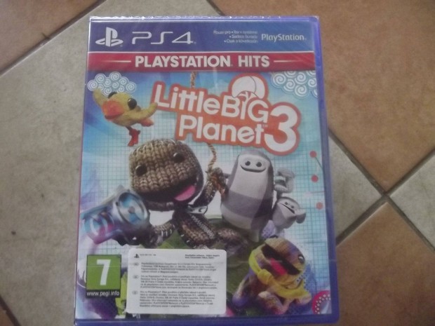 Akci Ps4 Eredeti Jtk : 183. Little Big Planet 3 j Bontatlan