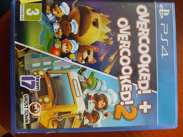 Akci Ps4 Eredeti Jtk : 202. Overcooked + Overcooked 2 ( karcment