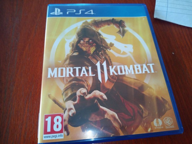 Akci Ps4 Eredeti Jtk : 21. Mortal Kombat 11 ( karcmentes)