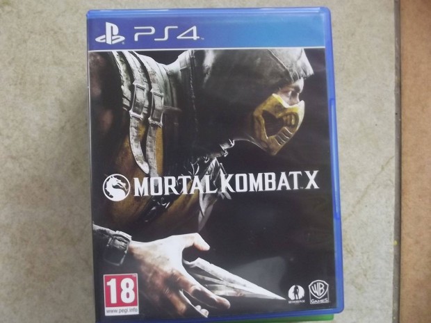 Akci Ps4 Eredeti Jtk : 39. Mortal Kombat X ( karcmentes)