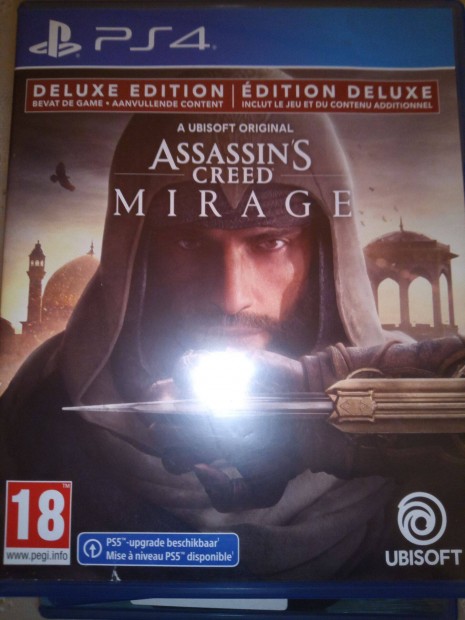 Akci Ps4 Eredeti Jtk : 43. Assassins Creed Mirage Deluxe Edition