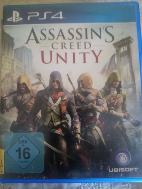 Akci Ps4 Eredeti Jtk : 45. Assassins Creed Unity ( karcmentes)