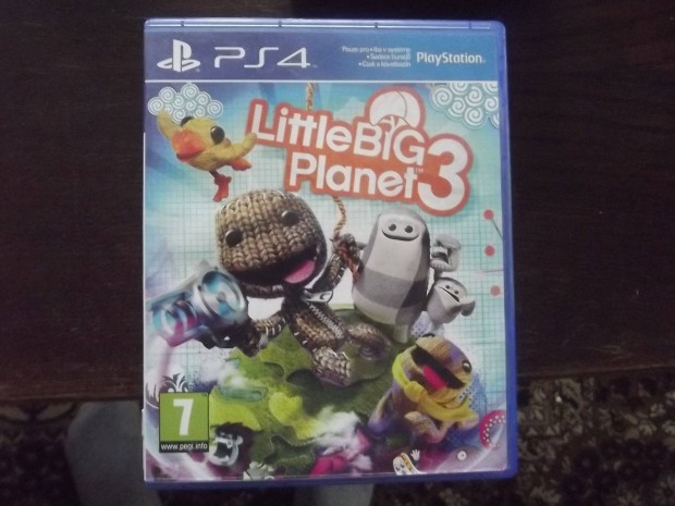 Akci Ps4 Eredeti Jtk : 4. Little Big Planet 3 ( karcmentes)