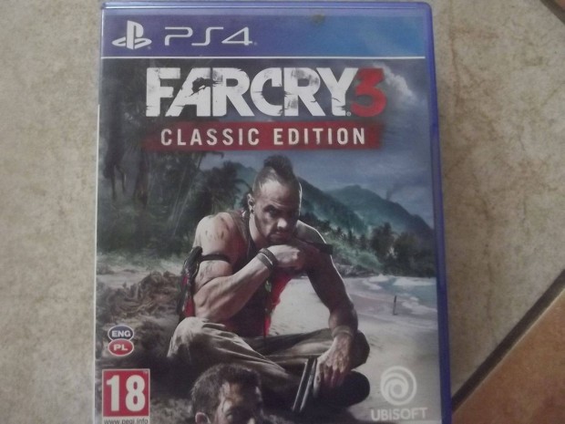 Akci Ps4 Eredeti Jtk : 60. Far Cry 3 ( karcmentes)