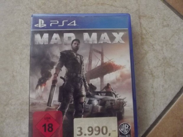 Akci Ps4 Eredeti Jtk : 67. Mad Max ( karcmentes)