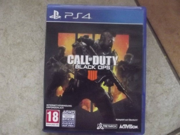 Akci Ps4 Eredeti Jtk : 77. Call Of Duty Black Ops 4 ( karcmentes