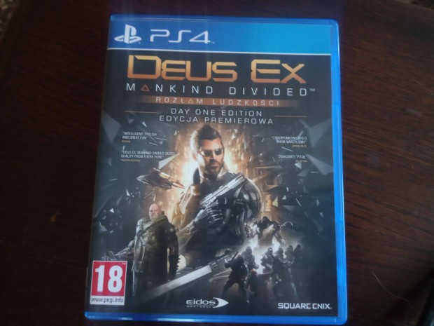 Akci Ps4 Eredeti Jtk : 84. Deus Ex ( karcmentes)