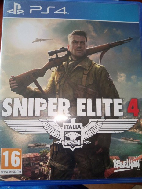 Akci Ps4 Eredeti Jtk : 89. Sniper Elite 4 ( karcmentes)