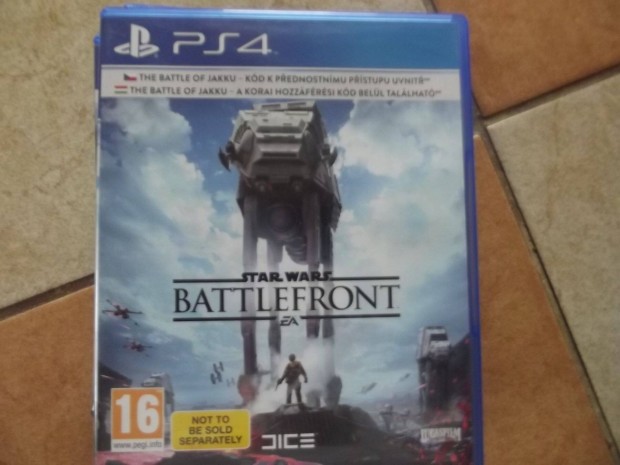 Akci Ps4 Eredeti jtk : 97. Star Wars Battlefront ( karcmentes )