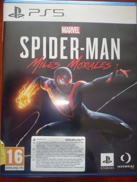 Akci Ps5 Eredeti jtk : 154. Ps5 Spider-Man Miles Morales ( karcme