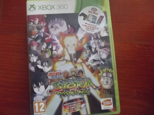 Akci Xbox 360 Eredeti Jtk : 149. Naruto Shippunden Ultimate Ninja