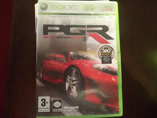 Akci Xbox 360 Eredeti Jtk : 184. Project Gotham Racing 3