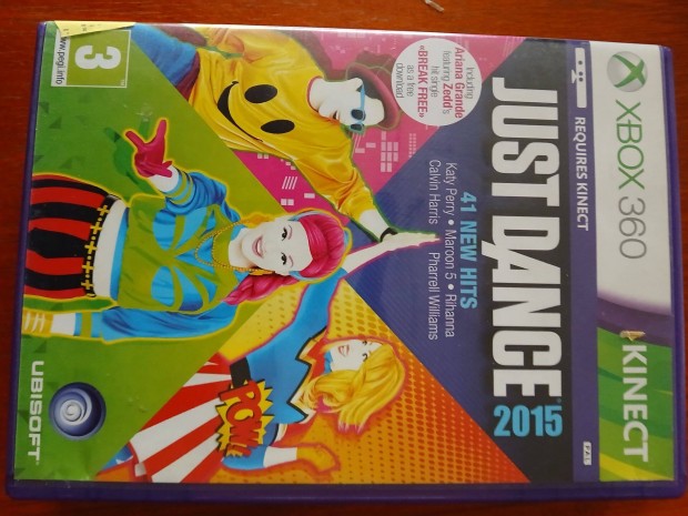 Akci Xbox 360 Eredeti Jtk : 18. Kinect Just Dance 2015 ( karcmen