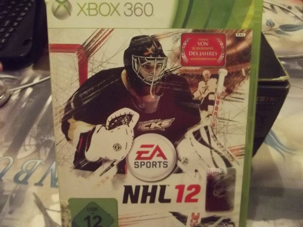 Akci Xbox 360 Eredeti Jtk : 201. NHL 12 ( karcmentes)