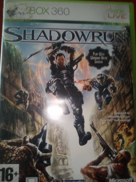 Akci Xbox 360 Eredeti Jtk : 45. Shadowrun