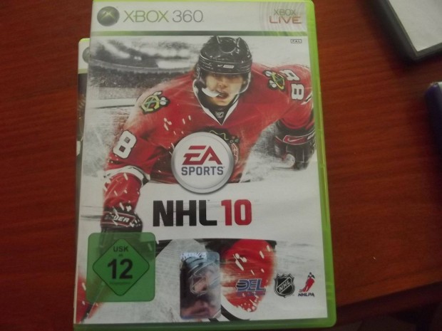 Akci Xbox 360 Eredeti Jtk : 55. NHL 10 ( karcmentes)