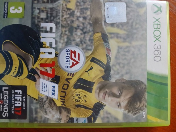 Akci Xbox 360 Eredeti Jtk : 8. Fifa 17 ( karcmentes )