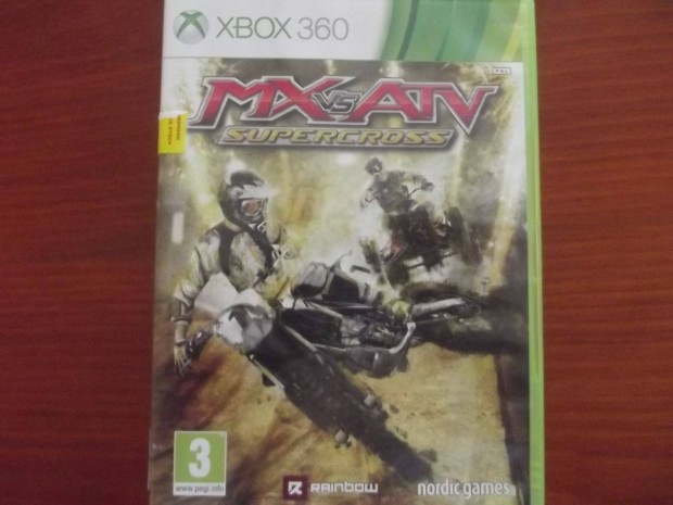 Akci Xbox 360 Eredeti Jtk : 94. Mx Vs Atv Super Cross (karcmentes)