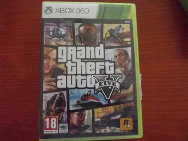 Akci Xbox 360 Eredeti Jtk : 99. Grand Theft Auto 5 (karcmentes)