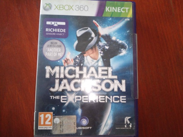 Akci Xbox 360 Eredeti jtk : 144. Kinect Michael Jackson The Experie