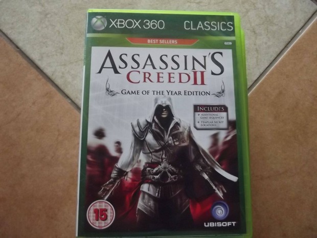 Akci Xbox 360 - One Eredeti Jtk : 29. Assassins Creed 2. ( Xbox