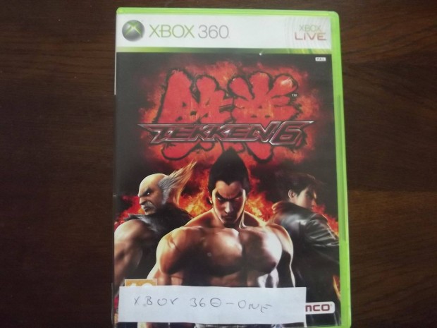 Akci Xbox One-360 Eredeti Jtk : 218. Tekken 6 ( Xbox 360 )