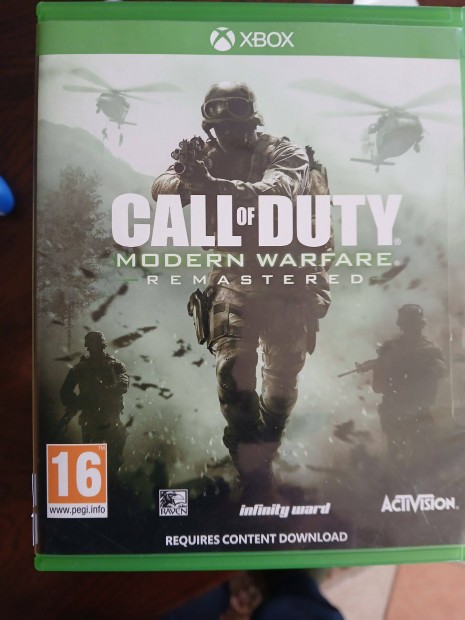 Akci Xbox One Eredeti Jtk : 131. Call of Duty Modern Warfarre Rema