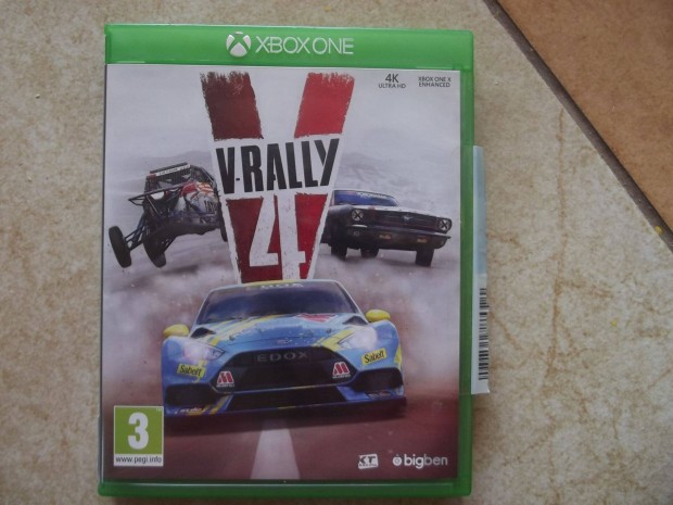 Akci Xbox One Eredeti Jtk : 157. V-Rally 4 ( karcmentes)