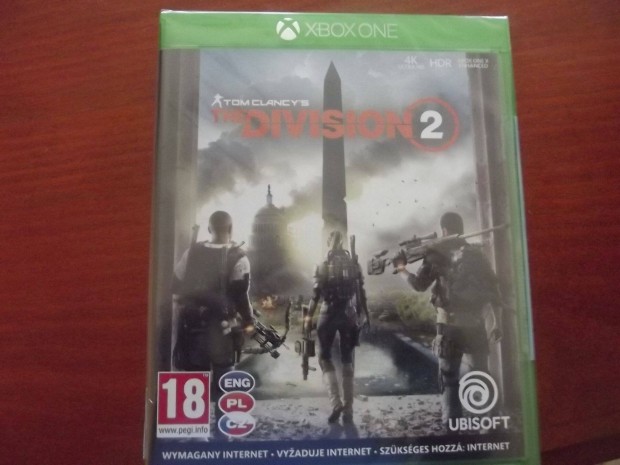 Akci Xbox One Eredeti Jtk : 159. Tom Clancys The Division 2. j