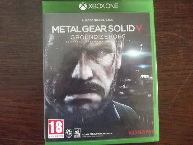 Akci Xbox One Eredeti Jtk : 163. Metal Gear Solid 5 Ground Zero