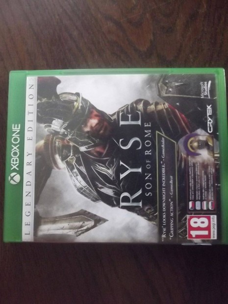 Akci Xbox One Eredeti Jtk : 279. Ryse Son of Rome ( karcmentes