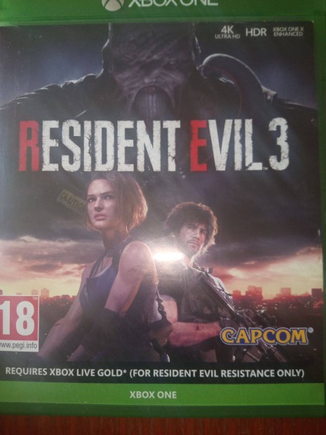 Akci Xbox One Eredeti jtk : 48. Resident Evil 3 j Bontatlan