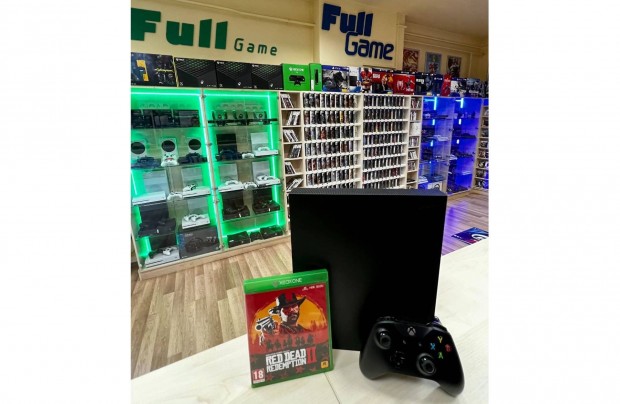 Akció Xbox One X 1TB +RDR2 Bevizsgált Garanciával konzol boltból