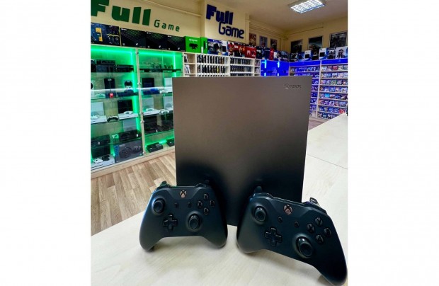 Akci Xbox One X 1TB garancival akr tbb kontrollerrel is zletbl