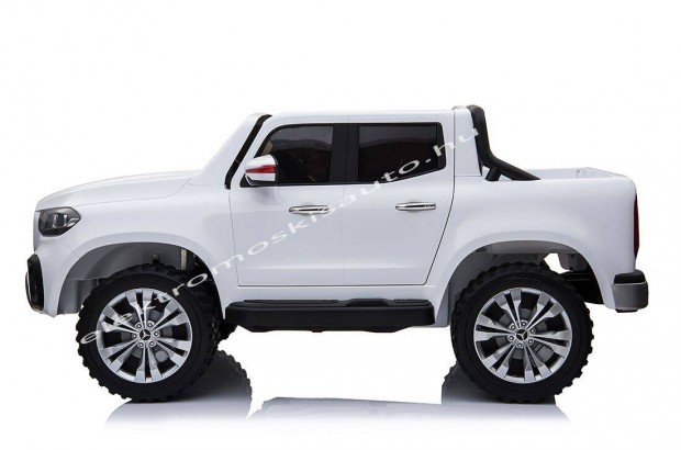 Akció! 12V-os Mercedes Benz X Class fehér 2szem. elektromos kisautó