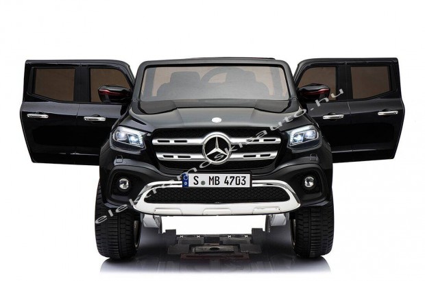 Akci! 2szemlyes Mercedes Benz X Class AMG fekete elektromos kisaut