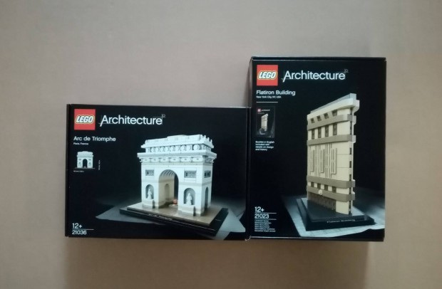 Akci! Bontatlan LEGO Architecture 21023 Flatiron + 21036 Arc de Foxr