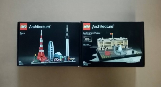 Akci! Bontatlan LEGO Architecture 21029 Buckingham 21051 Tokyo Fox.r