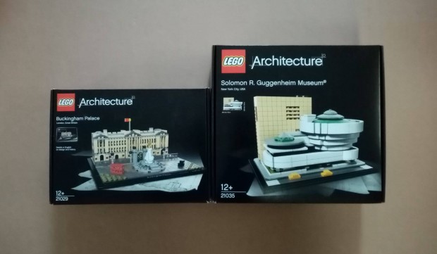 Akci! Bontatlan LEGO Architecture 21029 Buckingham + 21035 Fox.azrba