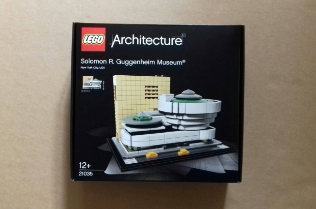 Akci! Bontatlan LEGO Architecture 21035 Solomon R.Guggenheim Fox.rba