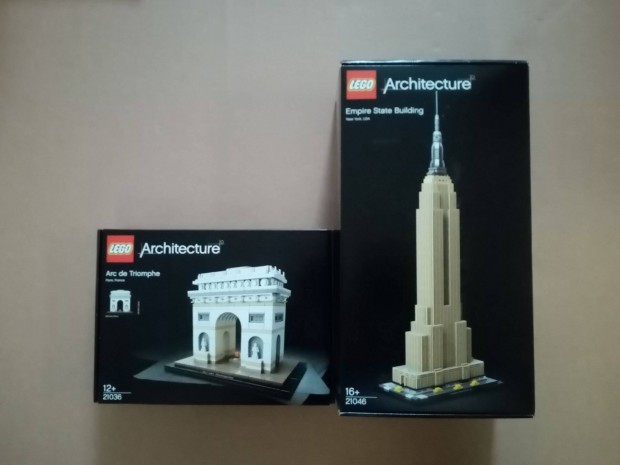 Akci! Bontatlan LEGO Architecture 21036 Diadalv+ 24046 Empire Fox.r