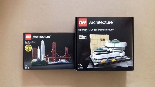 Akci! Bontatlan LEGO Architecture 21043 San Francisco + 21035 Foxrba